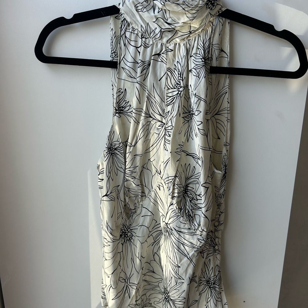The Limited Black and White Floral Top